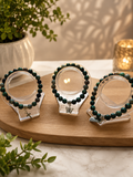 Green Jasper Charm Bracelet