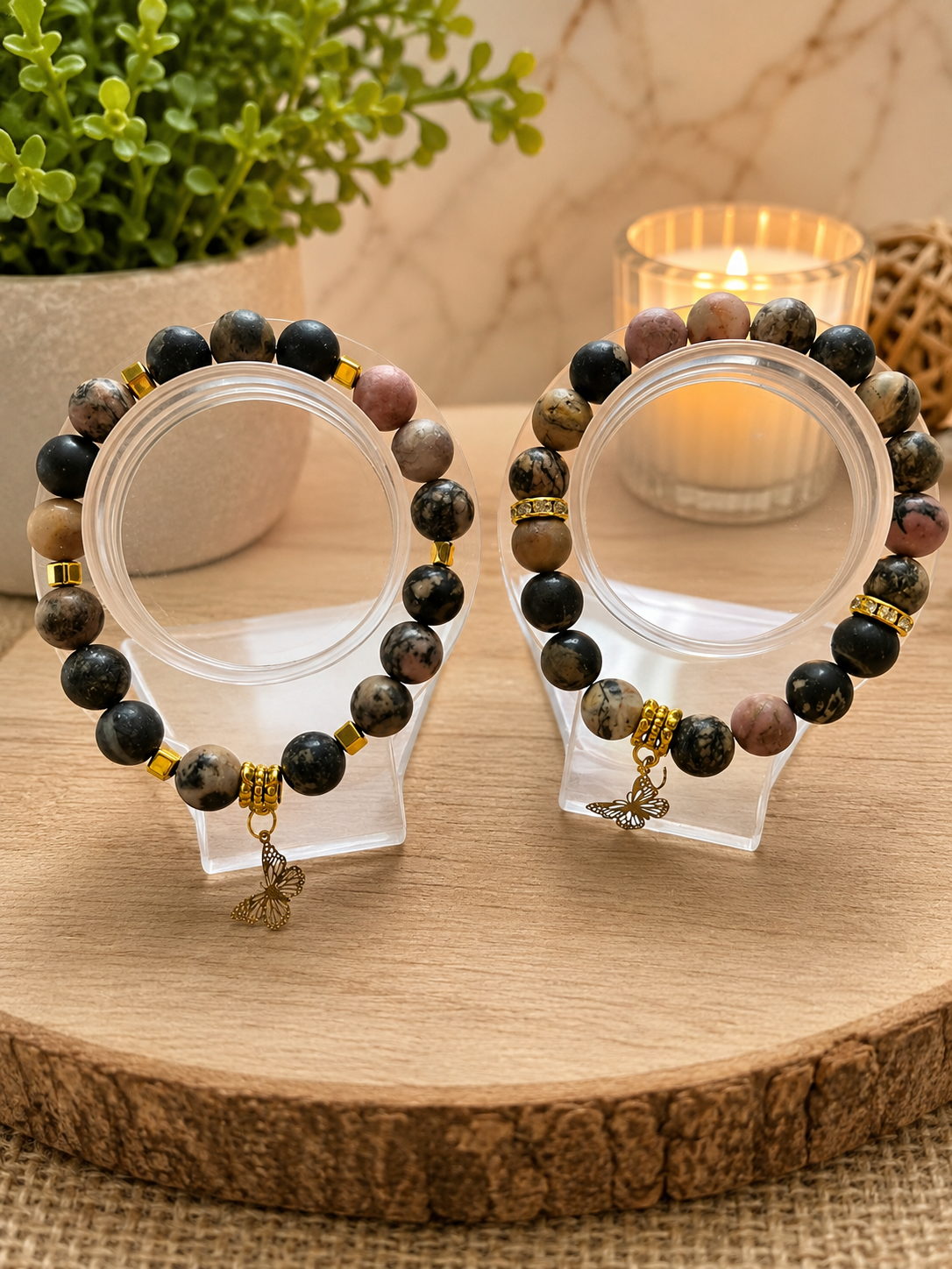 Beaded Butterfly Bracelet